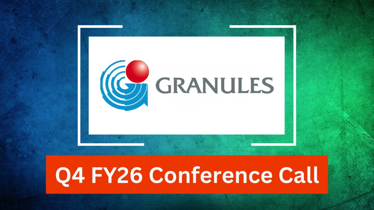 Granules India Q4 FY26 Concall: Profit Jumps 33% as Revenue Hits Record High