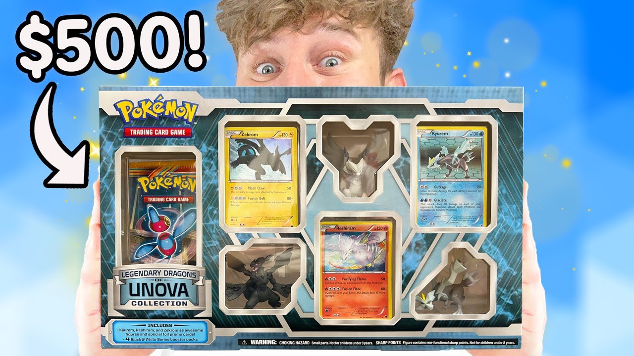 I Opened A $500 Legendary Dragons Pokemon Box...