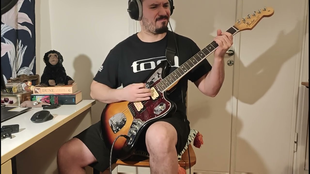 Trying metal tones on a Kurt Cobain Jaguar: Rosetta Stoned - Tool (guitar cover)
