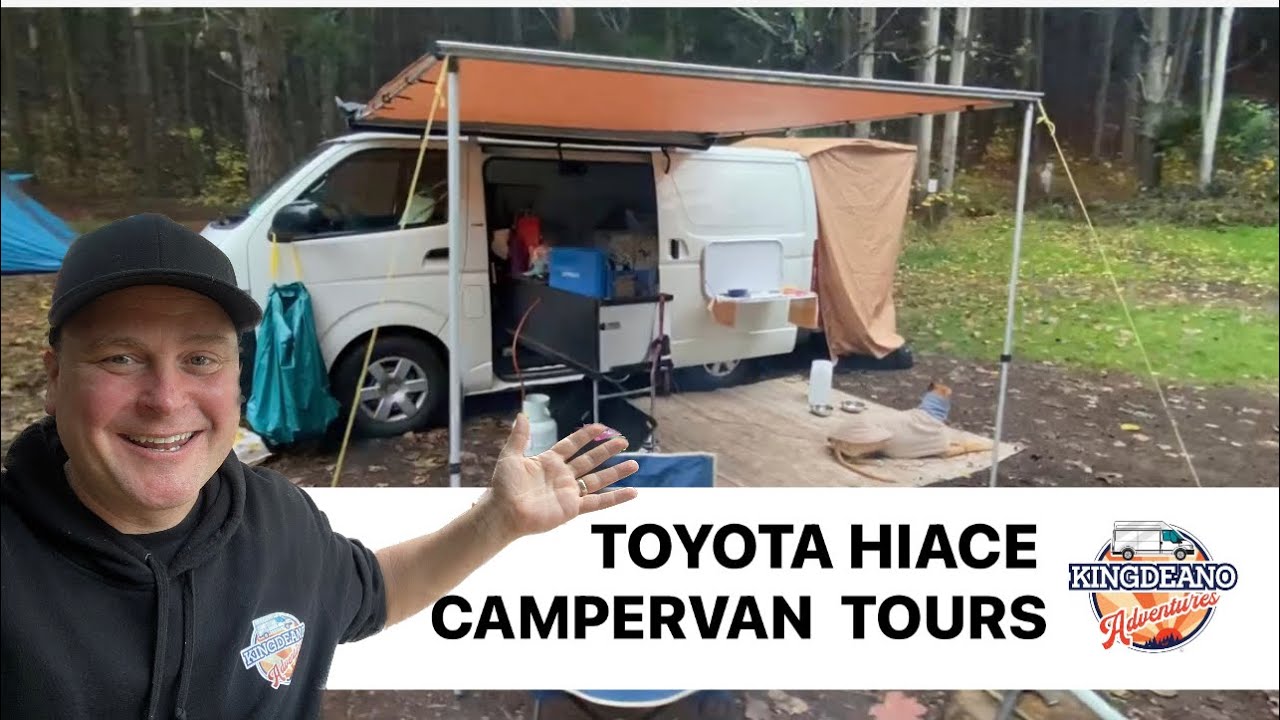 Toyota HiAce Campervan Tours / Self-Conversion Campervan / Toyota Campervan /Free Camping / Van Life