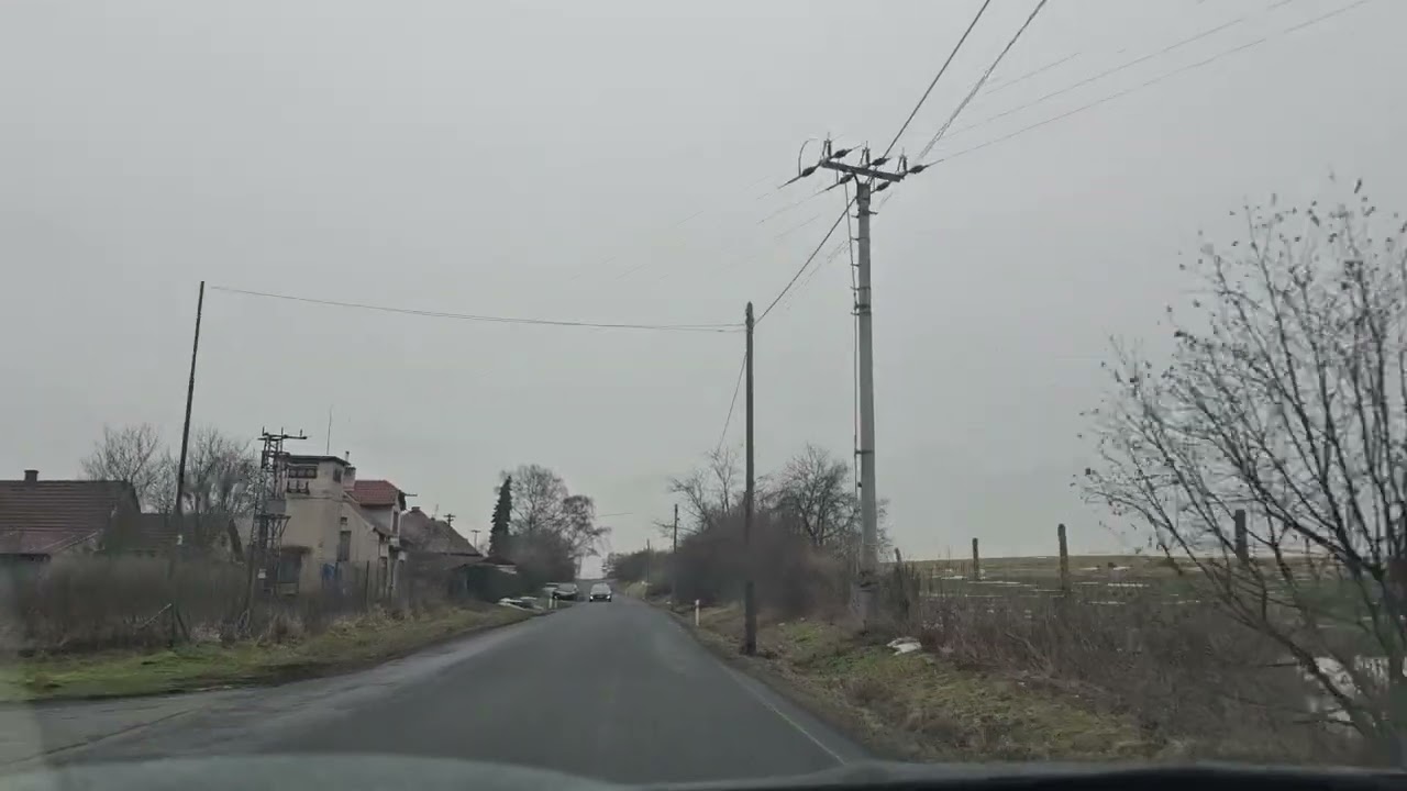 ✅ Úvaly → Doubravčice | Klidná jízda autem | Real driving Czech Republic 🇨🇿