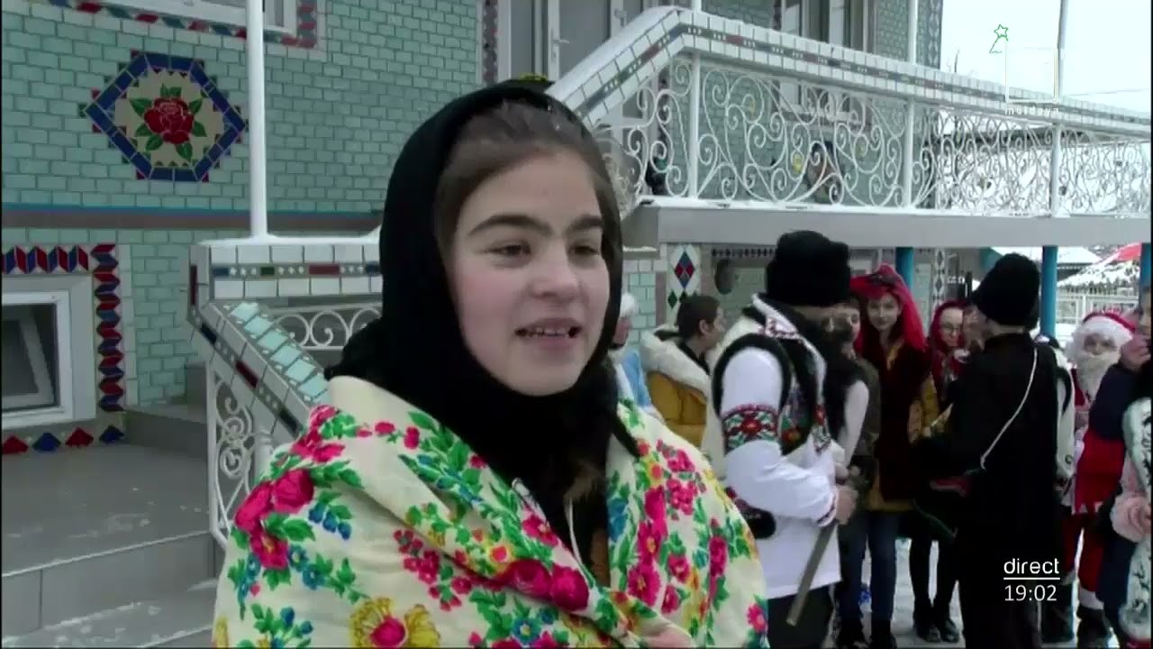 Soroca: Cetele de urători au mers cu pluguşorul sau cu capra în ajun de Sfântul Vasile(VIDEO)