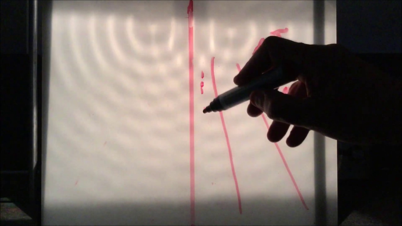 Double slit interference of water waves (NCPQ)