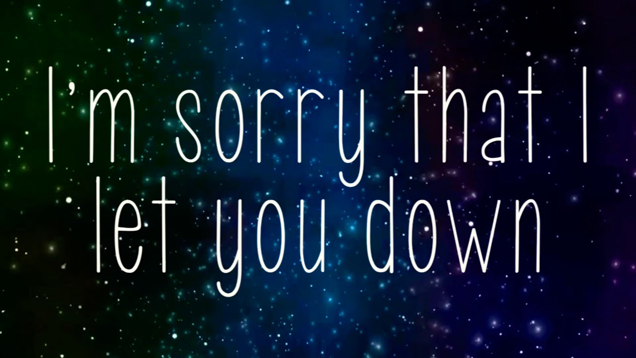 Let You Down - NF (Sped up)