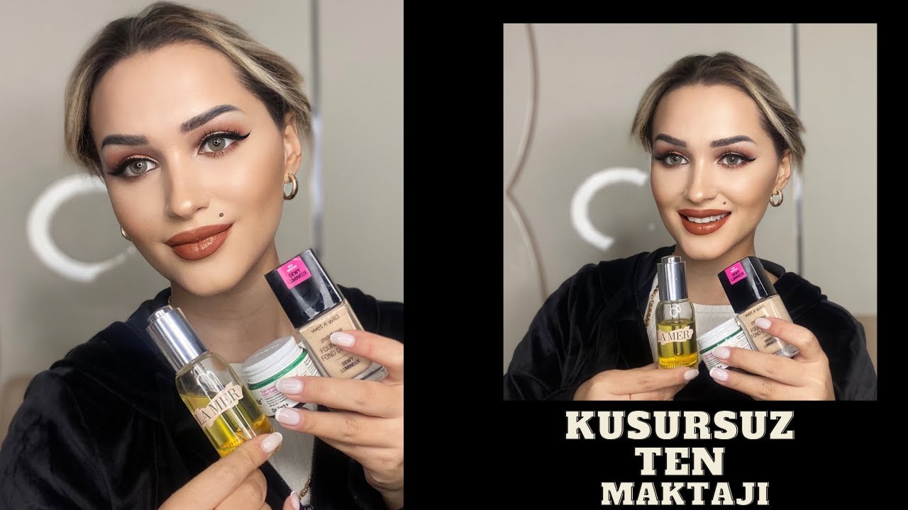 KUSURSUZ TEN MAKYAJI │FOND&Ouml;TEN NASIL S&Uuml;R&Uuml;L&Uuml;R ?