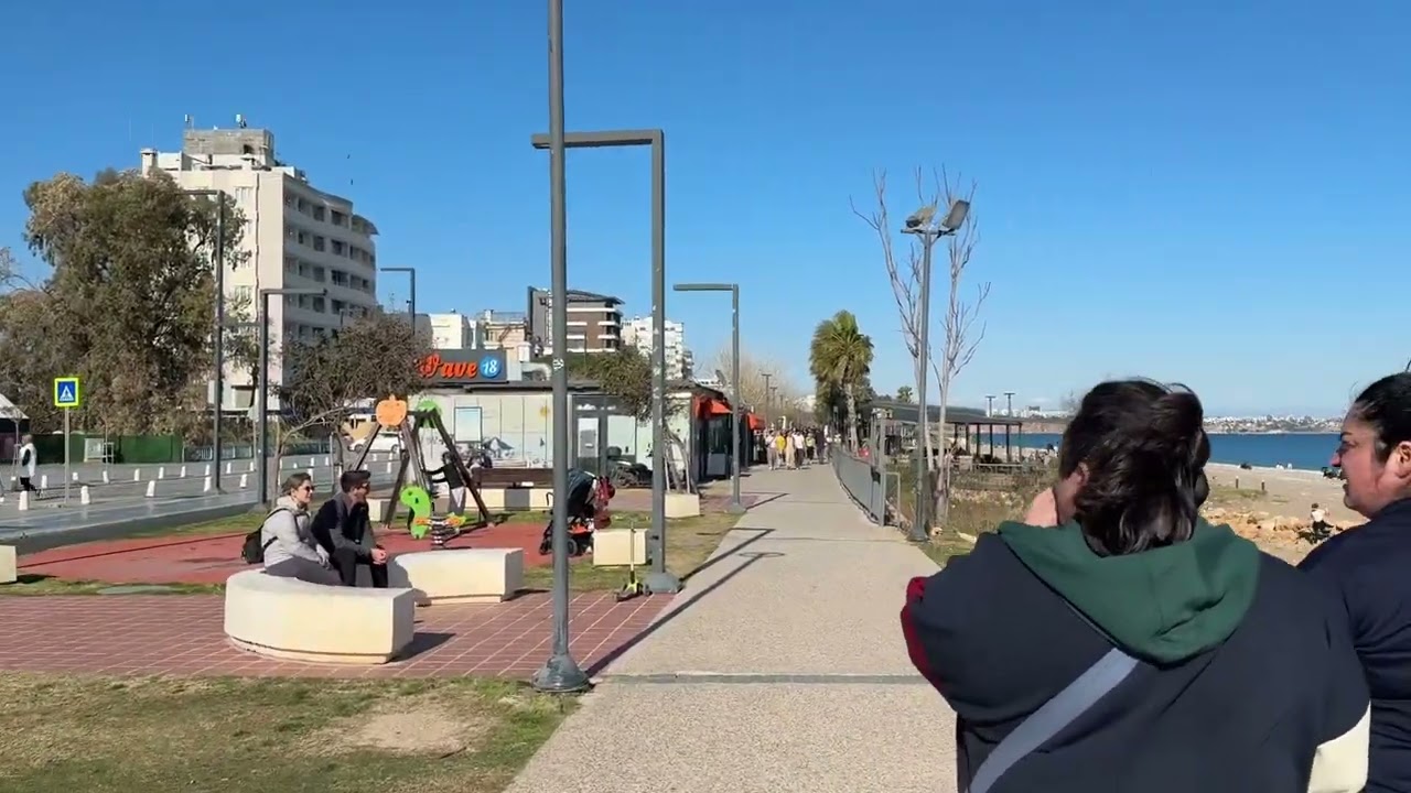 A short stroll through Konyaaltı Beach No Commentary #konyaaltibeach
