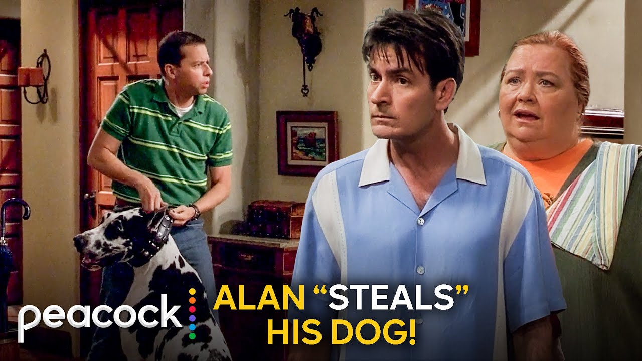 Two and a Half Men | Alan’s Ex Calls the Cops After He Steals Their Dog