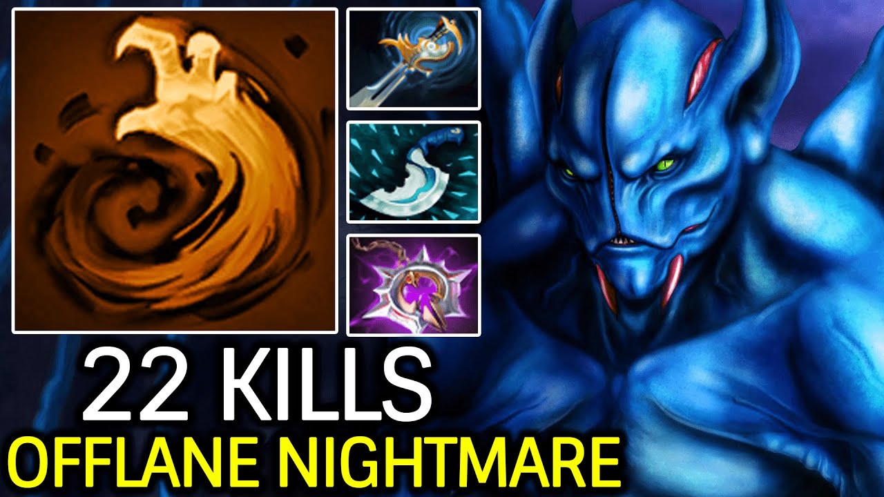 Night Stalker Offlane Nightmare &ndash; 22 Kills Carry Game Dota 2