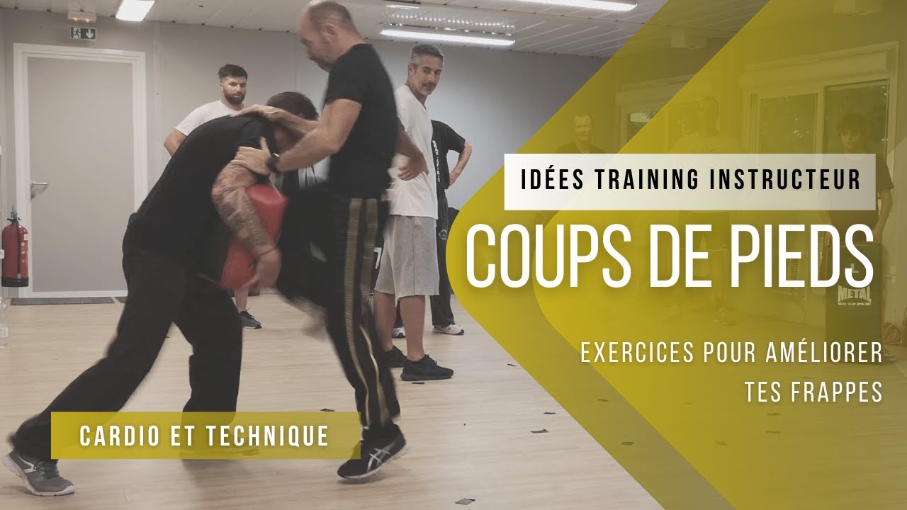 5 exercices que tu ne connais pas et qui vont te faire progresser. coups de pieds et genoux explosif