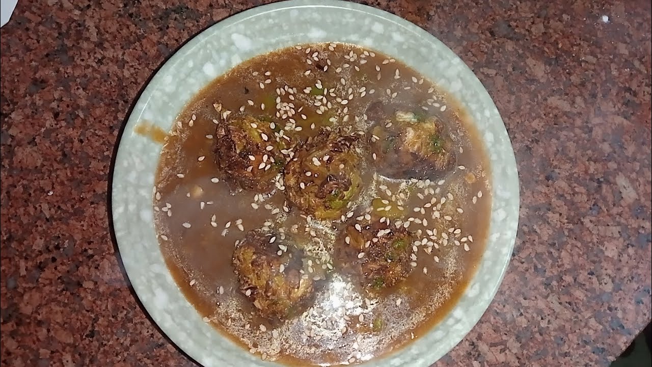 Tasty veg manchurian recipe #Patta gobhi manchurian recipe