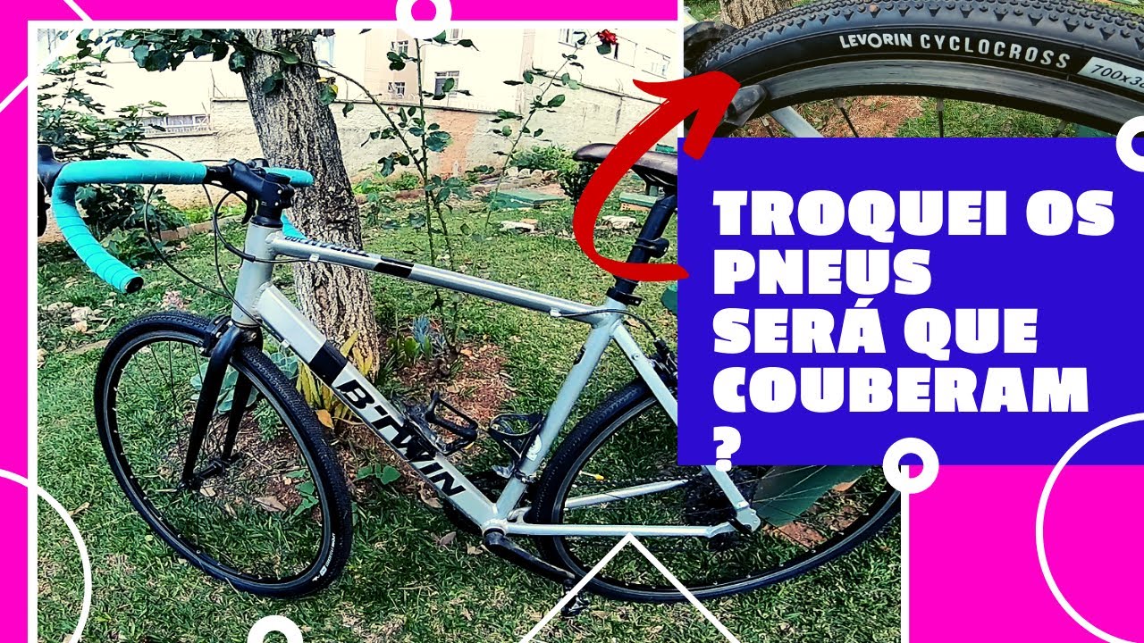 MONTEI Pneus 700x38 na TRIBAN 100 - Levorin ciclocross