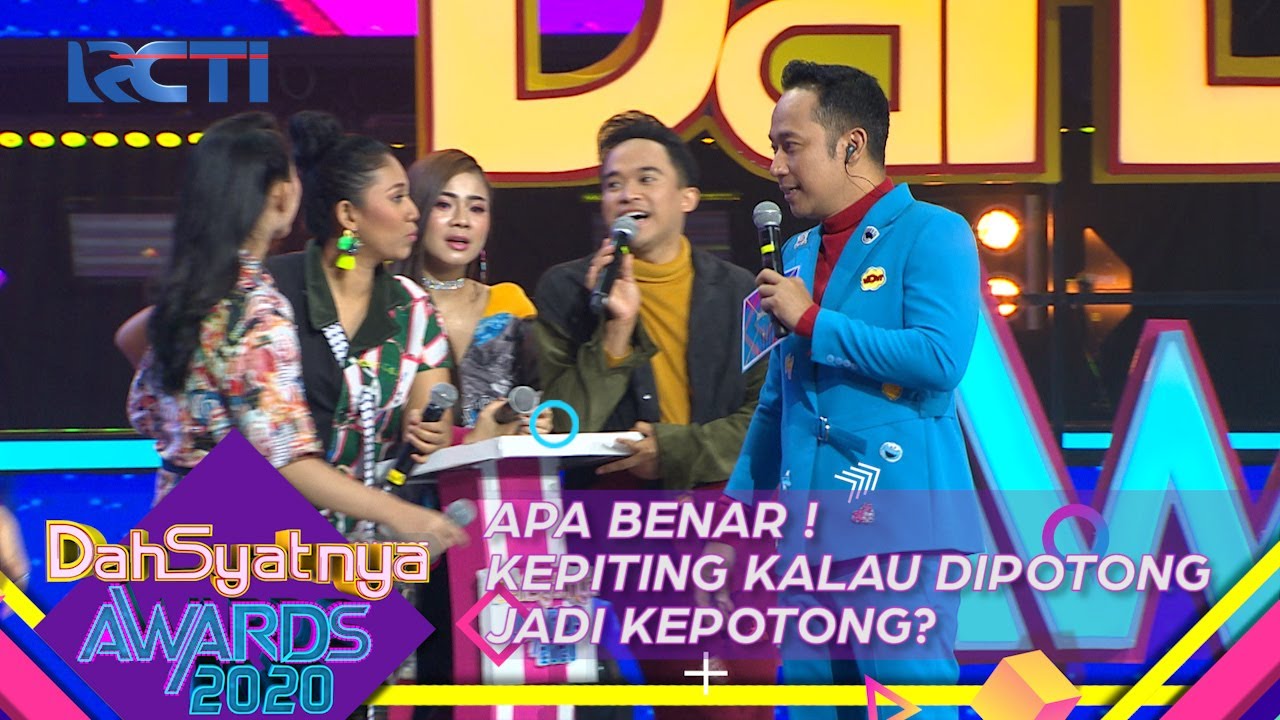 DAHSYATNYA AWARDS 2020 | Apa Benar! Kepiting Kalau Dipotong Jadi Kepotong? [16 Agustus 2020]
