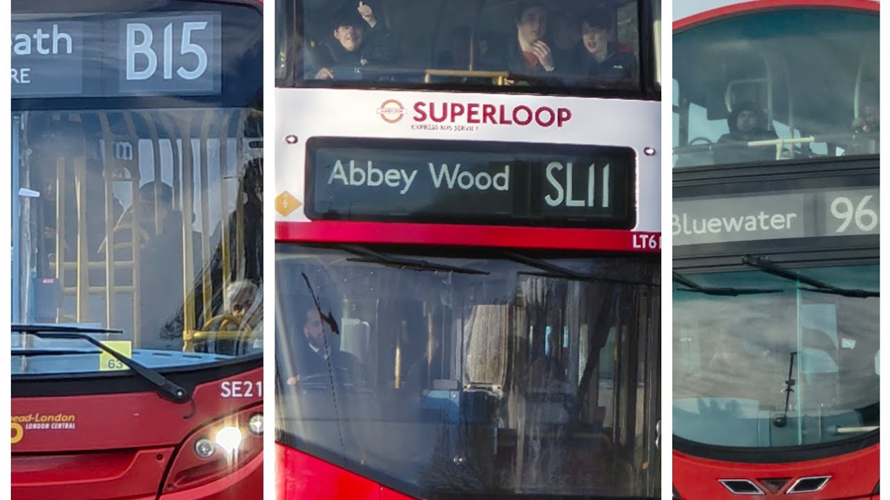 Route 96,B15 & SL11 first day operations 24/01/2026