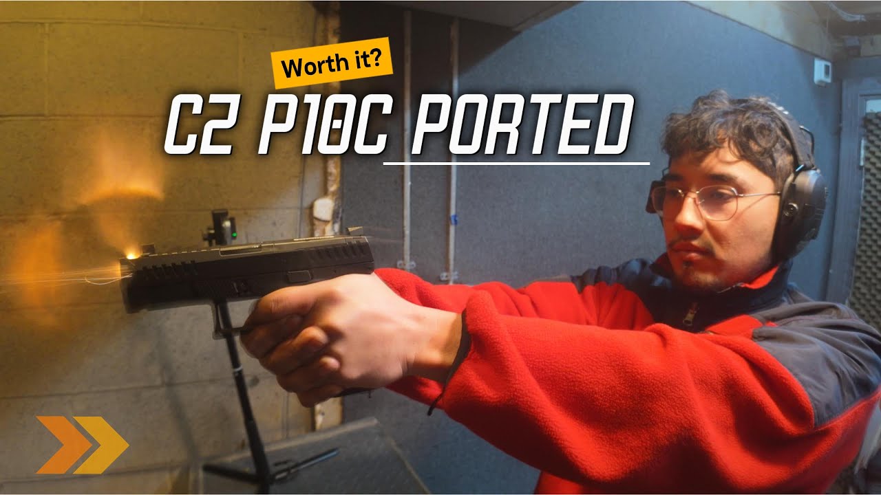 Is the CZ P10C PORTED Actually worth It?