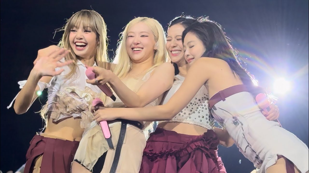 250713 Rosé’s family attends Blackpink Deadline World Tour Day 2 LA Concert Fancam Live Sofi Stadium