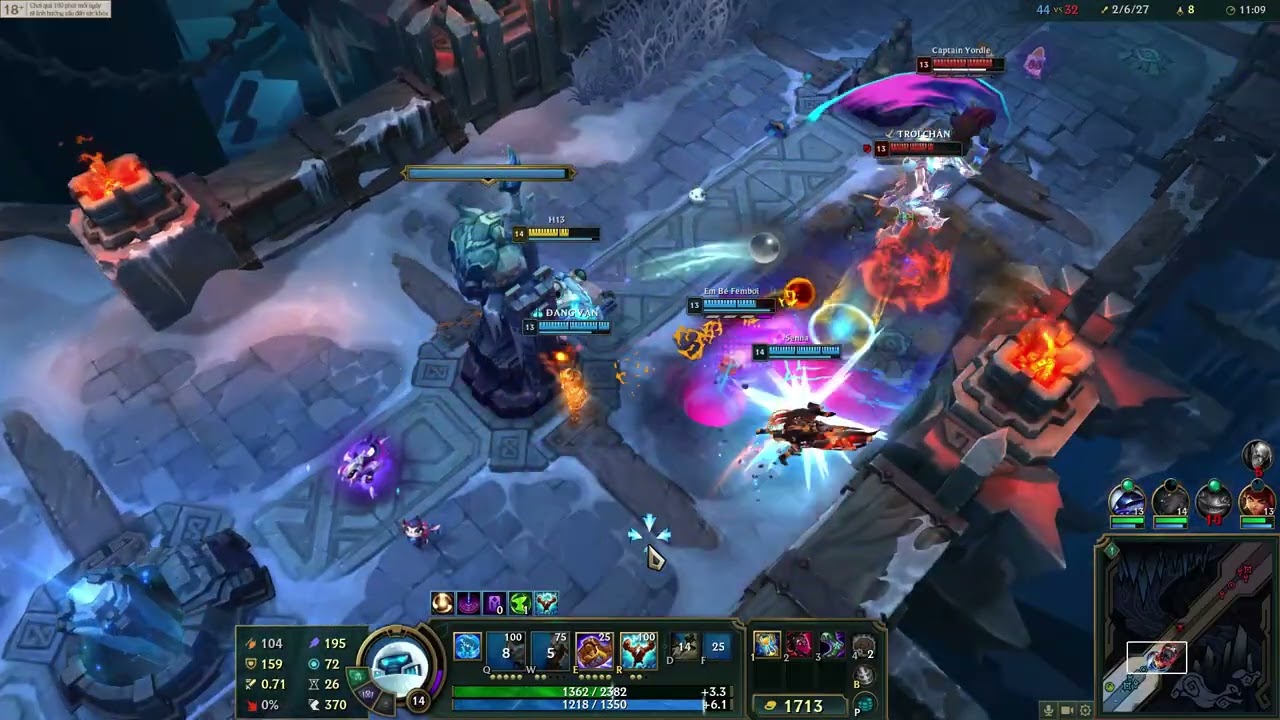 ARAM: Mayhem| Blitzcrank gặp game bug kẹt thông đạo quá khó chịu