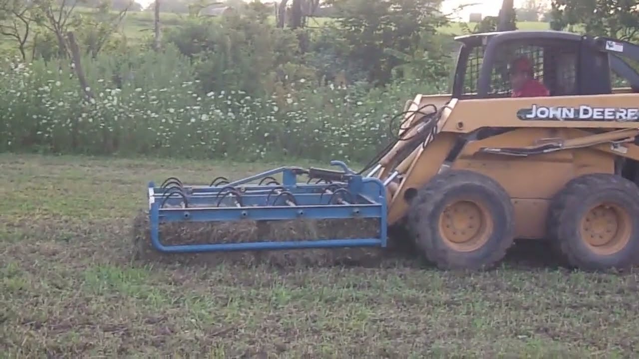 First Time using BALE GRAPPLE.