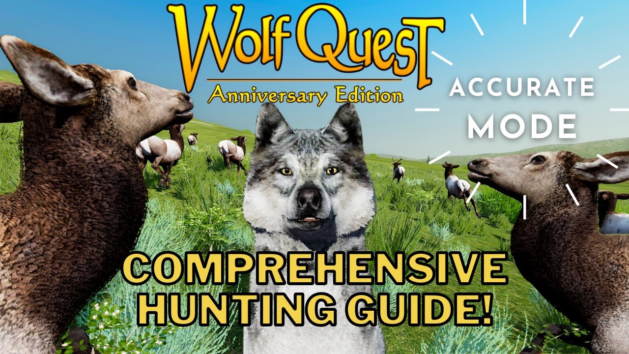 ACCURATE Mode Hunting Guide! WolfQuest Anniversary Edition Tips & Tricks