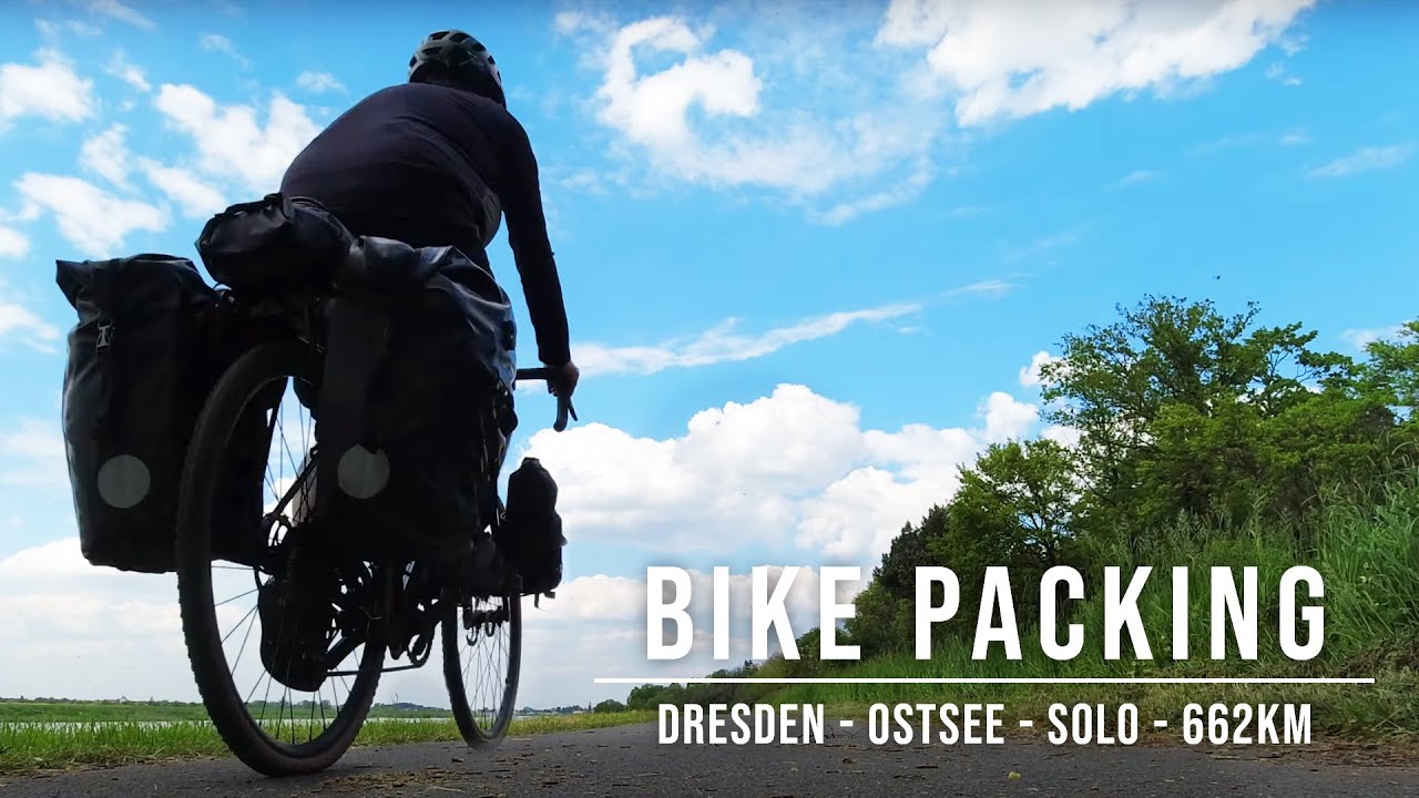 Meine erste große SOLO-Bikepacking Tour 🚲 662km von Dresden bis zur Ostsee