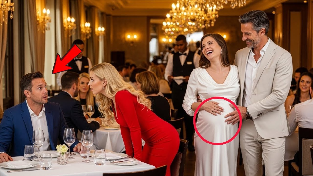While Dining With Mistress — Billionaire Freezes at the Sight of His Pregnant Ex Wife and a Powerful