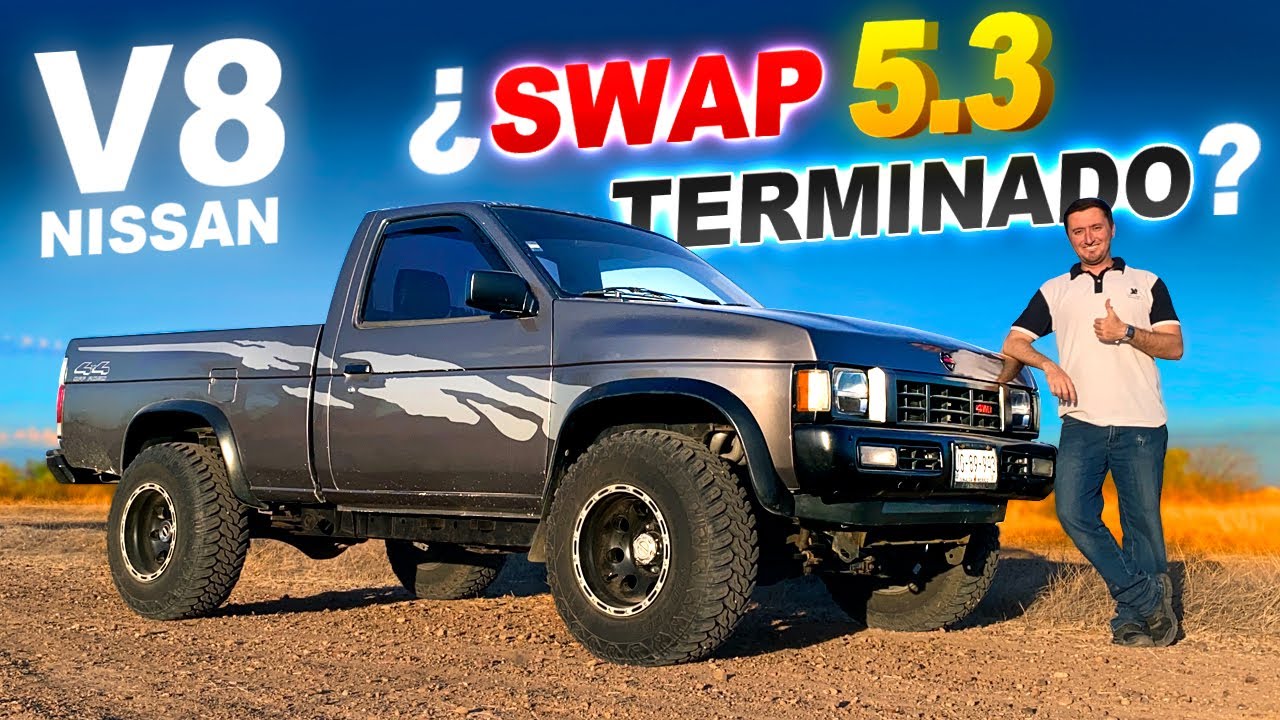 MANEJANDO por PRIMERA VEZ mi PICKUP D21 4x4 con MOTOR LS 5.3 | OrdoTunes