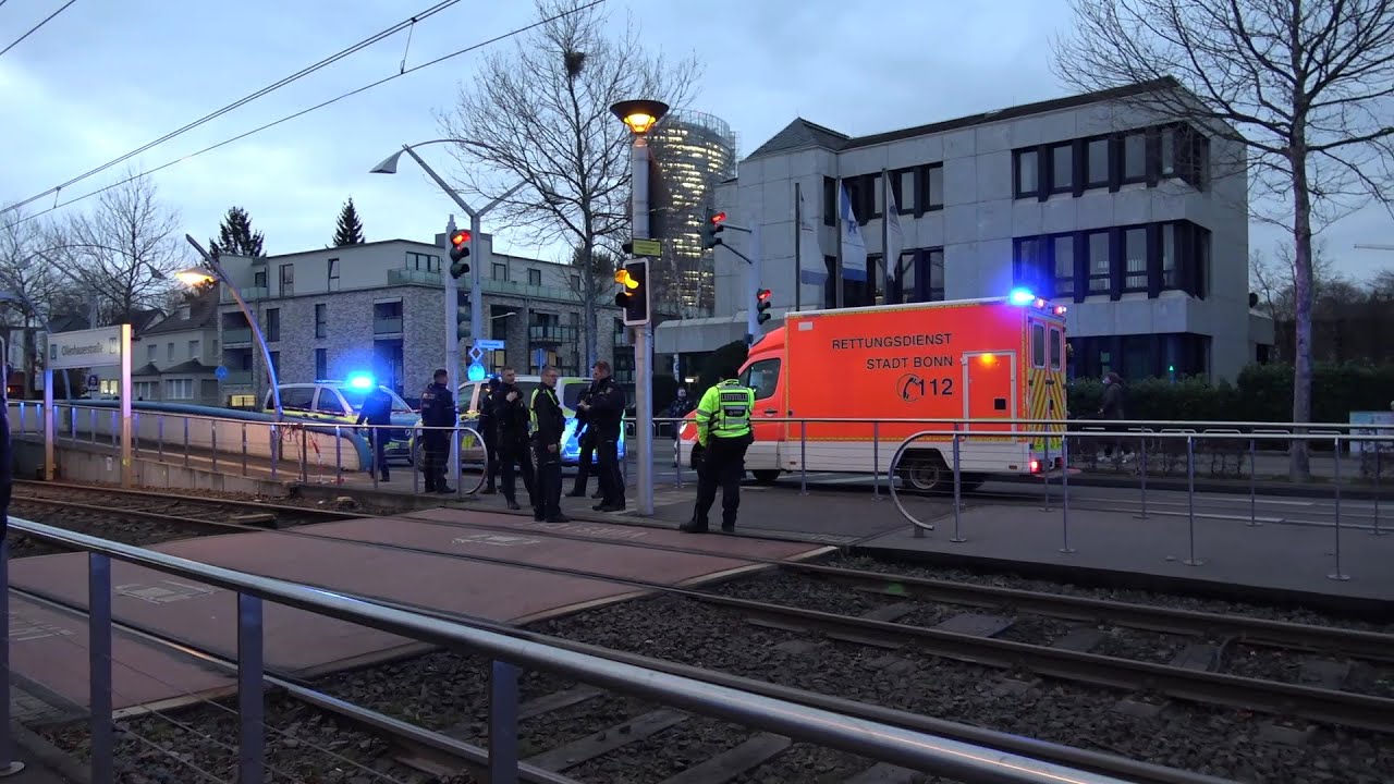 79-Jähriger von Stadtbahn erfasst an OIlenhauerstraße - im Krankenhaus verstorben in Bonn am 6.2.25