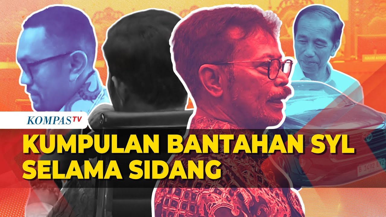 Kumpulan Bantahan SYL Selama Sidang, hingga Dituntut 12 Tahun Penjara - PARASOT