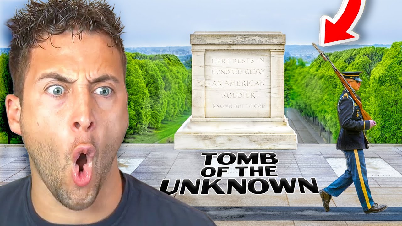 Guarding The Tomb Of The Unknown Solider...