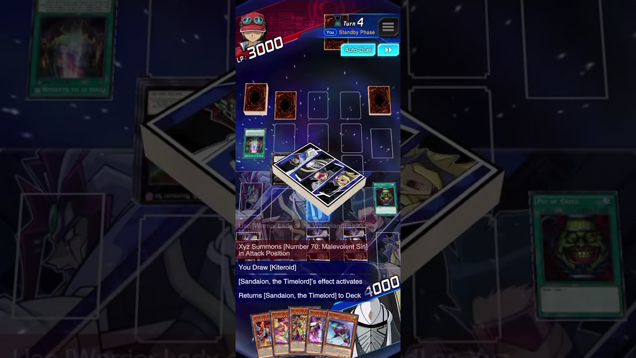 Yu-Gi-Oh! Duel Links - Leaders of the Iliaster Game Mat & Card Sleeves Gameplay