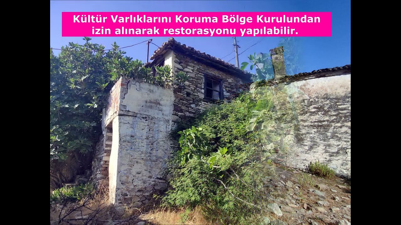Söke Doğanbey Köyünde Satılık Arsa Ve Avlulu Kargir Ev #satılıkköyevi #taşev #söke #doğanbeyköyü