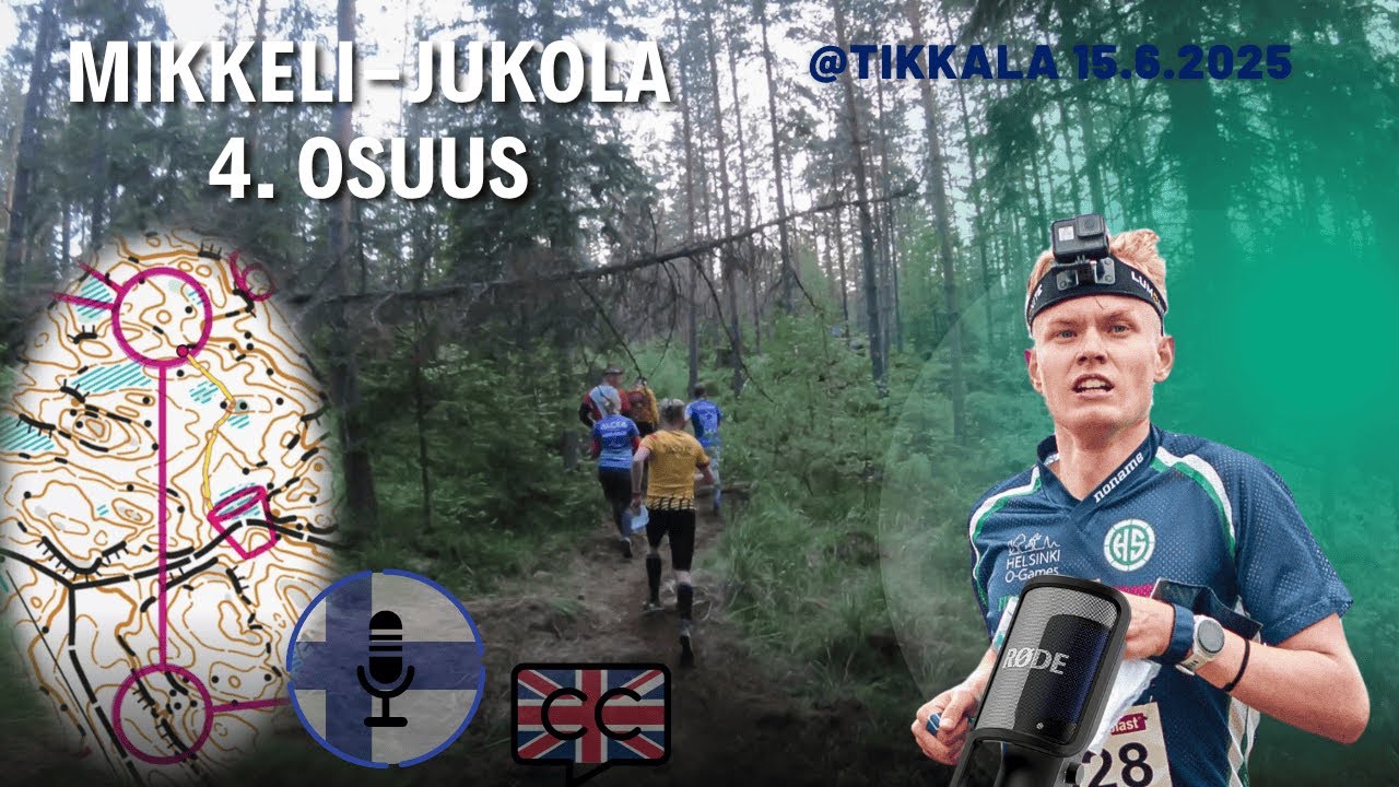 Jukolan viesti 2025 video, reitti & selostus | 4. osuus Mikkeli-Jukola