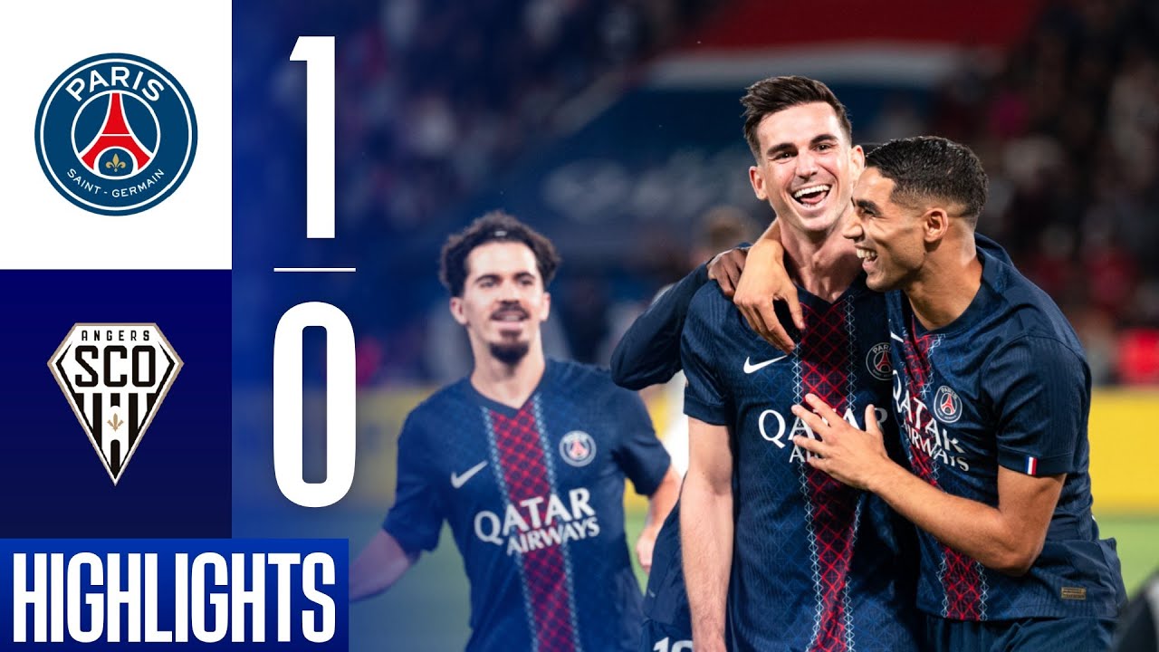 Premi&egrave;re victoire &agrave; DOMICILE ! PSG/Angers - Highlights ❤️💙