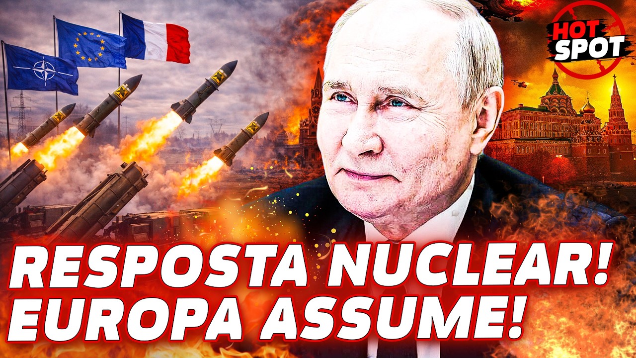 🚨Europa fala em resposta NUCLEAR e muda regras da guerra! Kremlin entra em pânico! | Ponto Quente