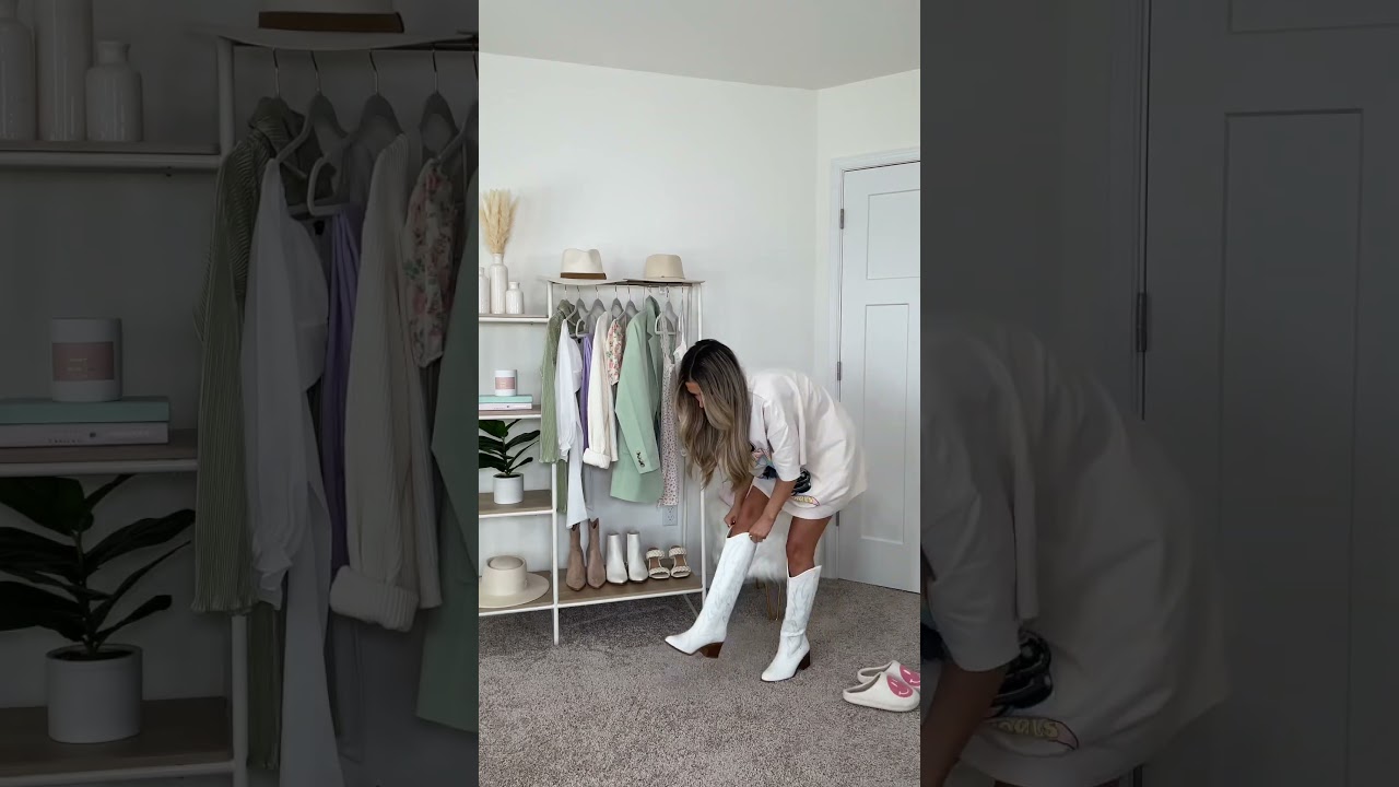 Casual Spring Outfit | OOTD | Casual Chic Outfit 🦋 #shorts