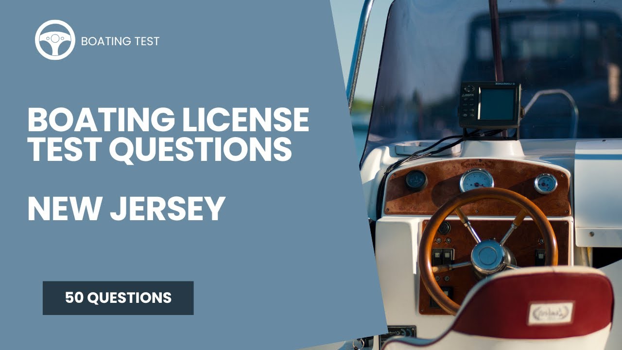 NJ Boating License Test Questions and Answers