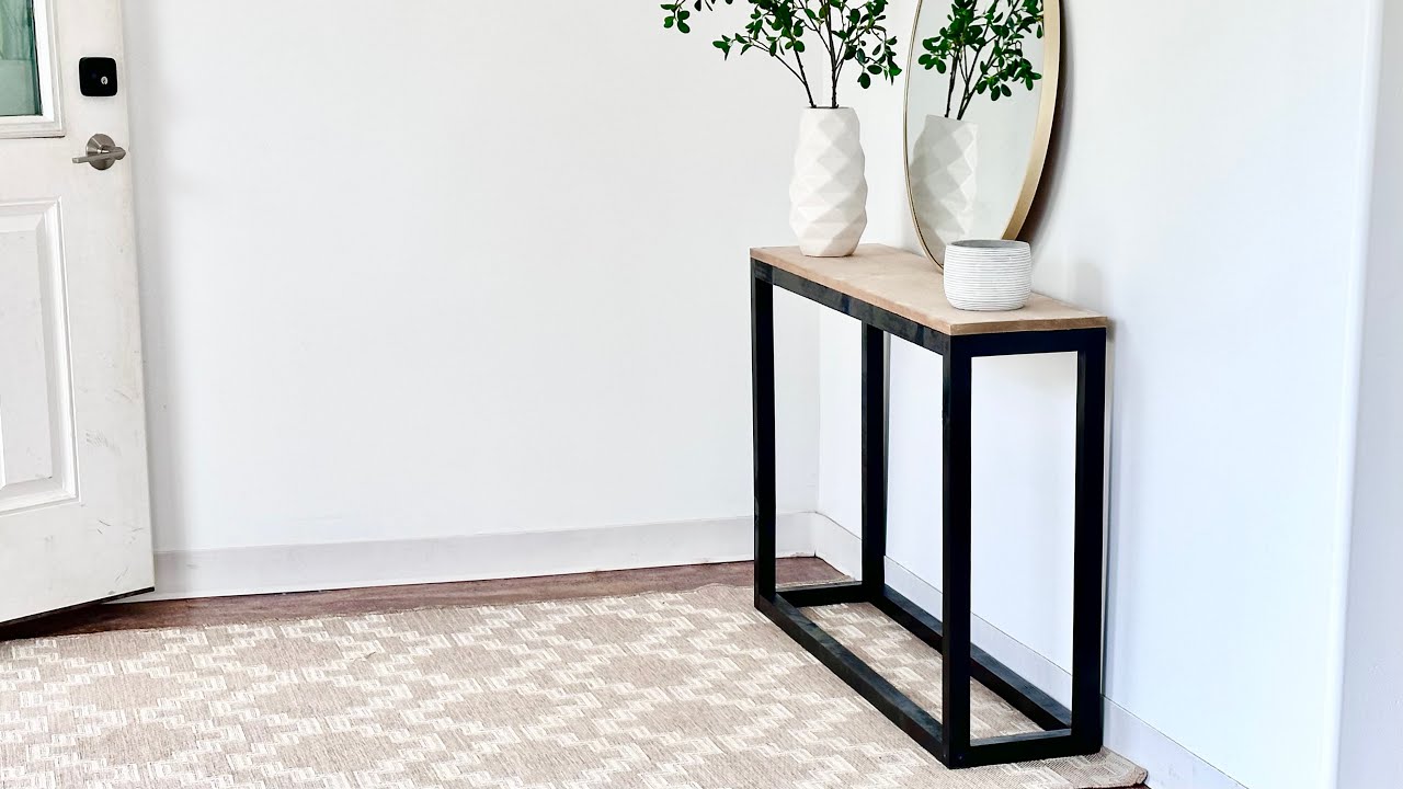 $25 Console Table Build with Free Plans