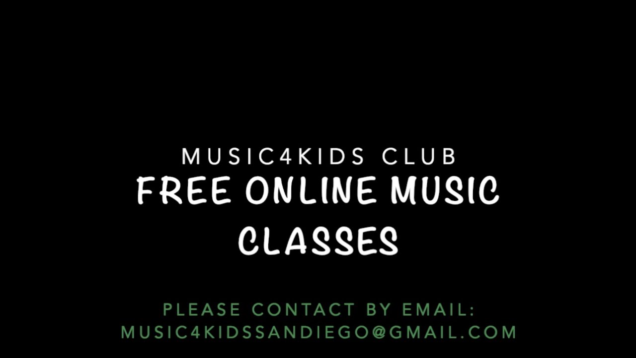 Music4Kids - Free Online Music Classes