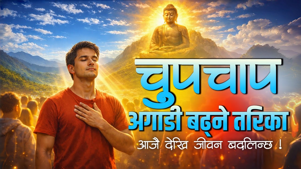 सबै भन्दा अगाडी हुने गौतम बुद्वको अनमोल ज्ञान | चुपचाप अगाडी बढ्ने तरिका सिक्नुहोस ।