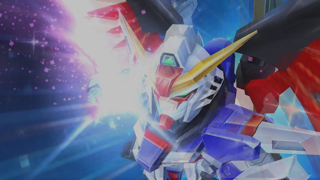 [ENG Sub]Super Robot Wars OE - Destiny Gundam Attacks | スパロボOE - デスティニーガンダム 全武装