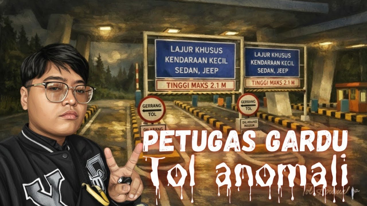 Menjadi Petugas Gardu Tol Anomali | Roblox - Tol Anomali | Part 1