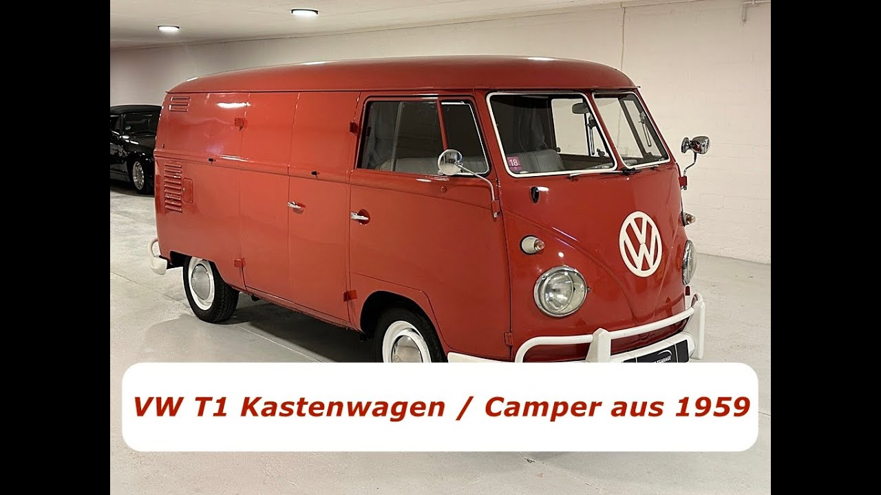 VW T1 Kultmobil aus 1959 Kastenwagen/Camper
