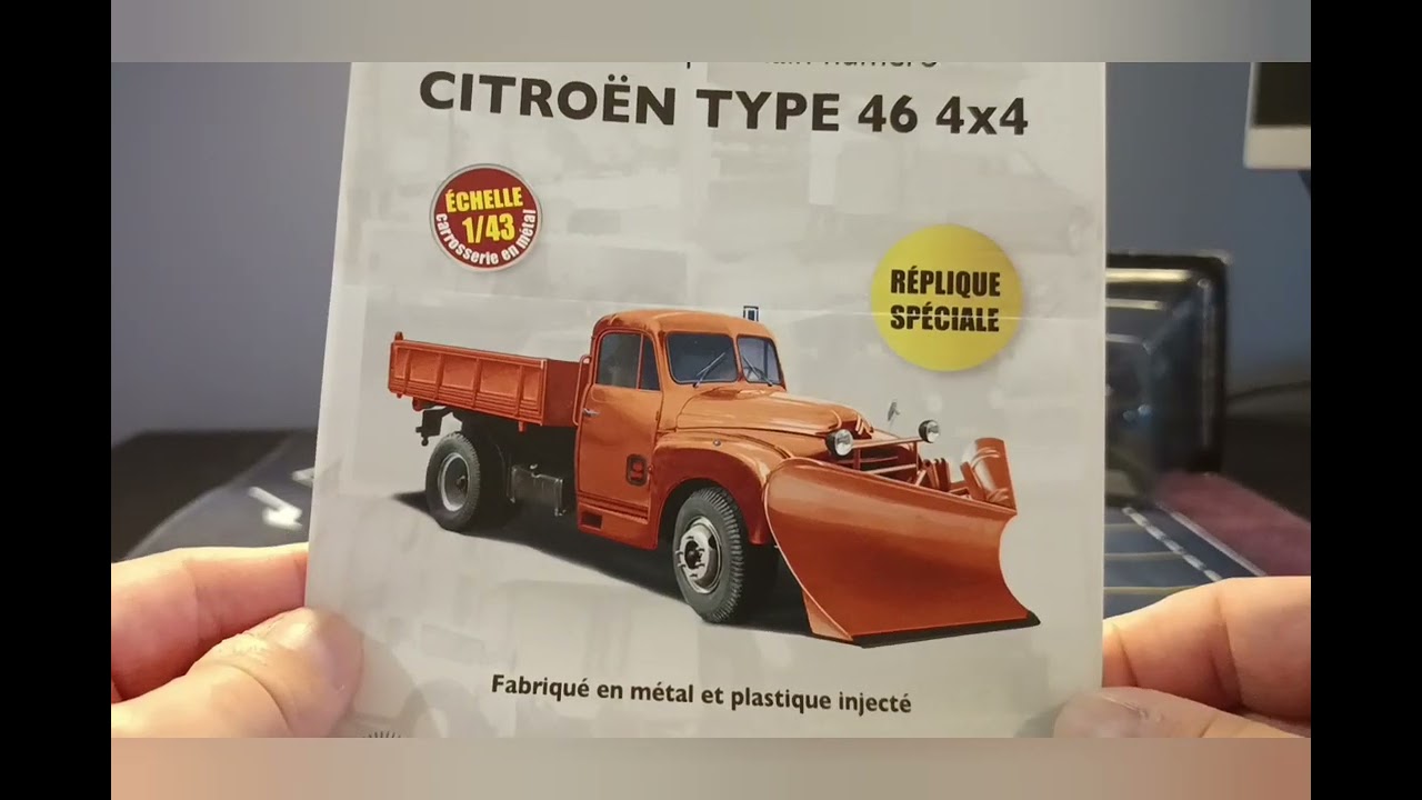 Les utilitaires Citroën (Altaya) : réception d'un nouveau colis.