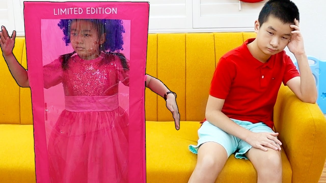Jannie Pretend Play Becomes a Doll