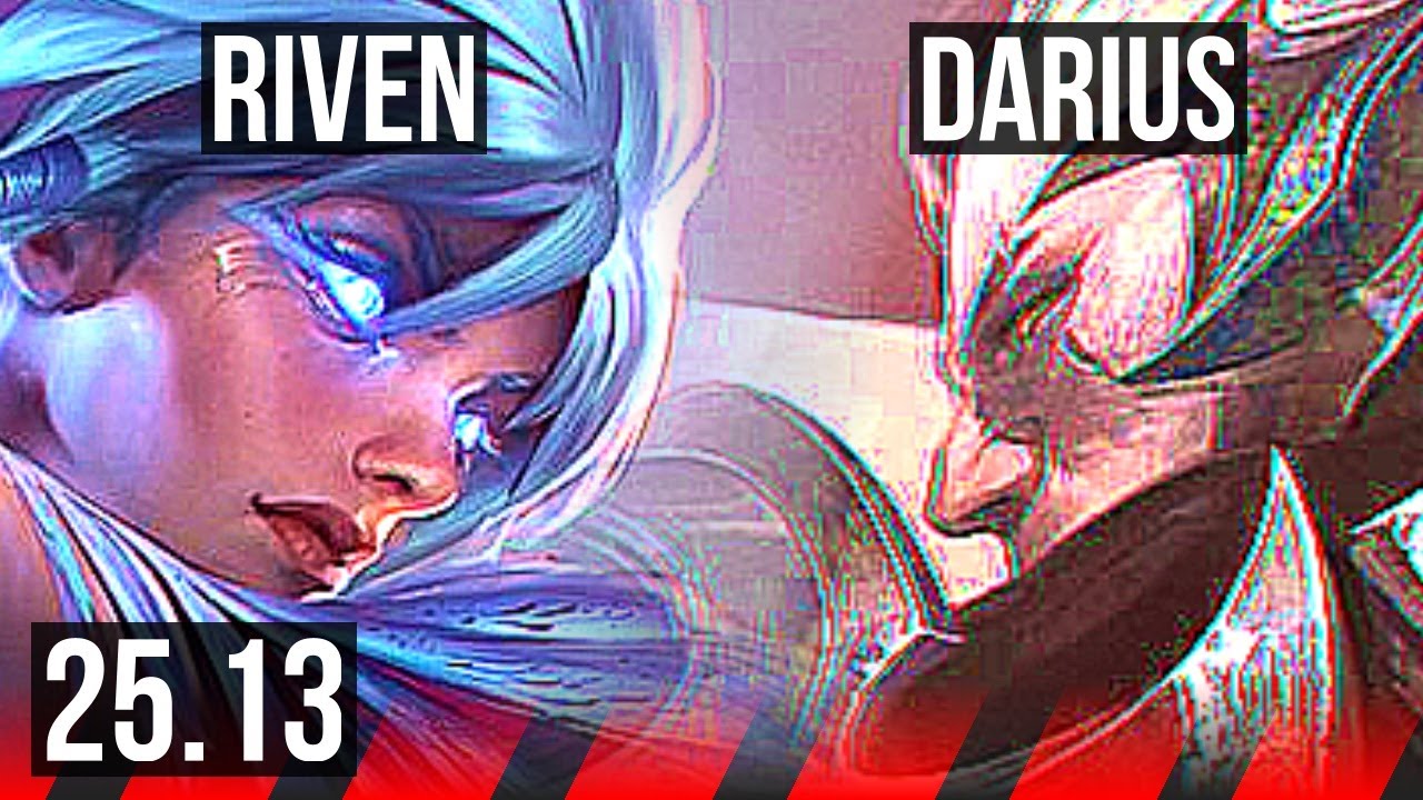 RIVEN vs DARIUS (TOP) | EUW Grandmaster | 25.13