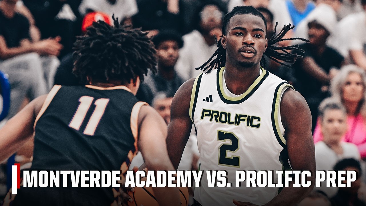 Montverde Academy (Флорида) против Prolific Prep (Флорида) | Полный обзор игры | Chipotle Nationa...