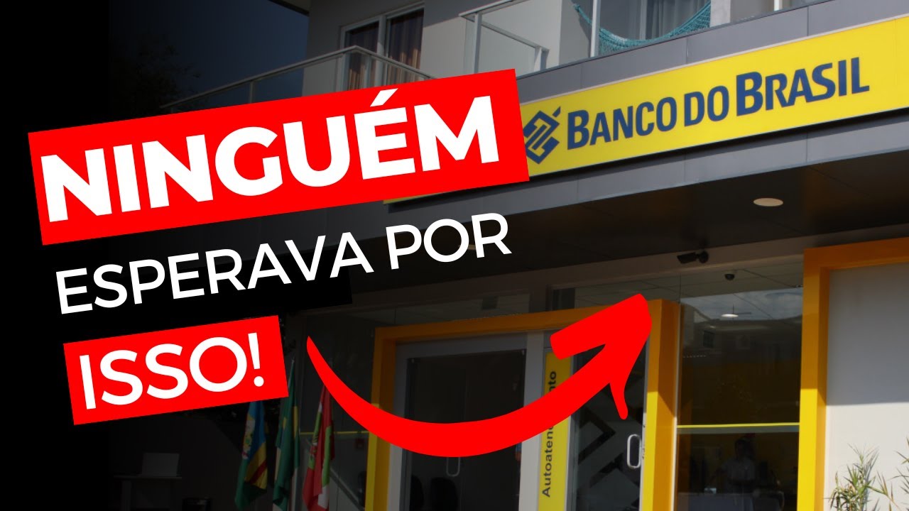 BBAS3: BANCO DO BRASIL SURPREENDE NOVAMENTE!