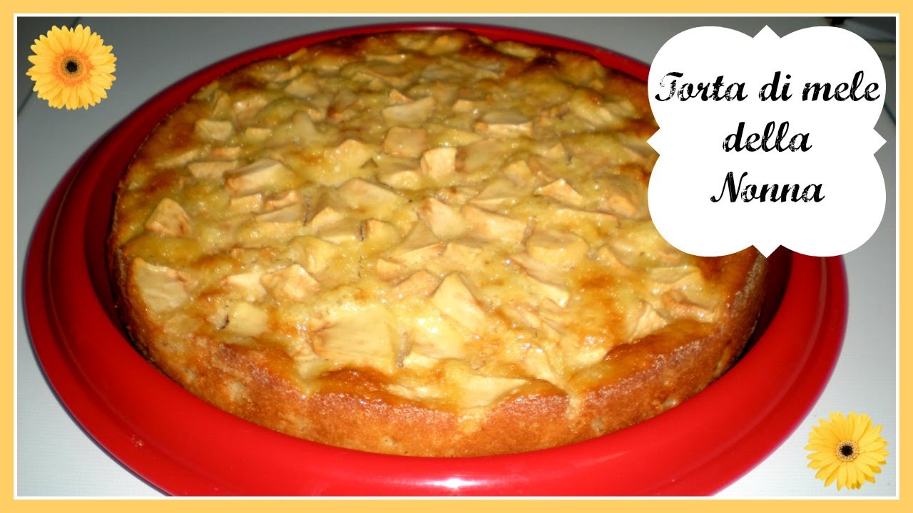 Torta di Mele della Nonna - Grandma's Apple Pie | Il Cibo delle Coccole