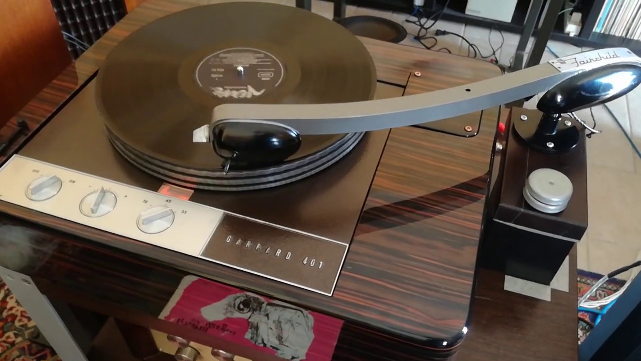 Garrard 401 with Fairchild 200 tonearm, Marantz 7/8b, Altec Barcelona
