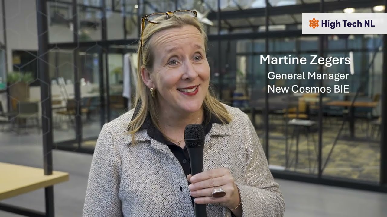High Tech NL interview met Martine Zegers, General Manager New Cosmos BIE