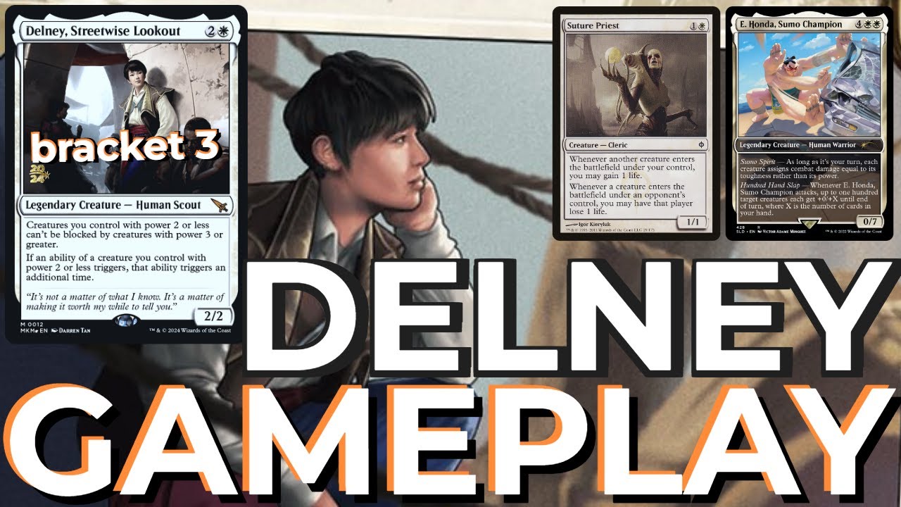 Double Double! DELNEY, STREETWISE LOOKOUT EDH Gameplay vs Iron Man, Marchesa, Gishath MTG Deck Tech